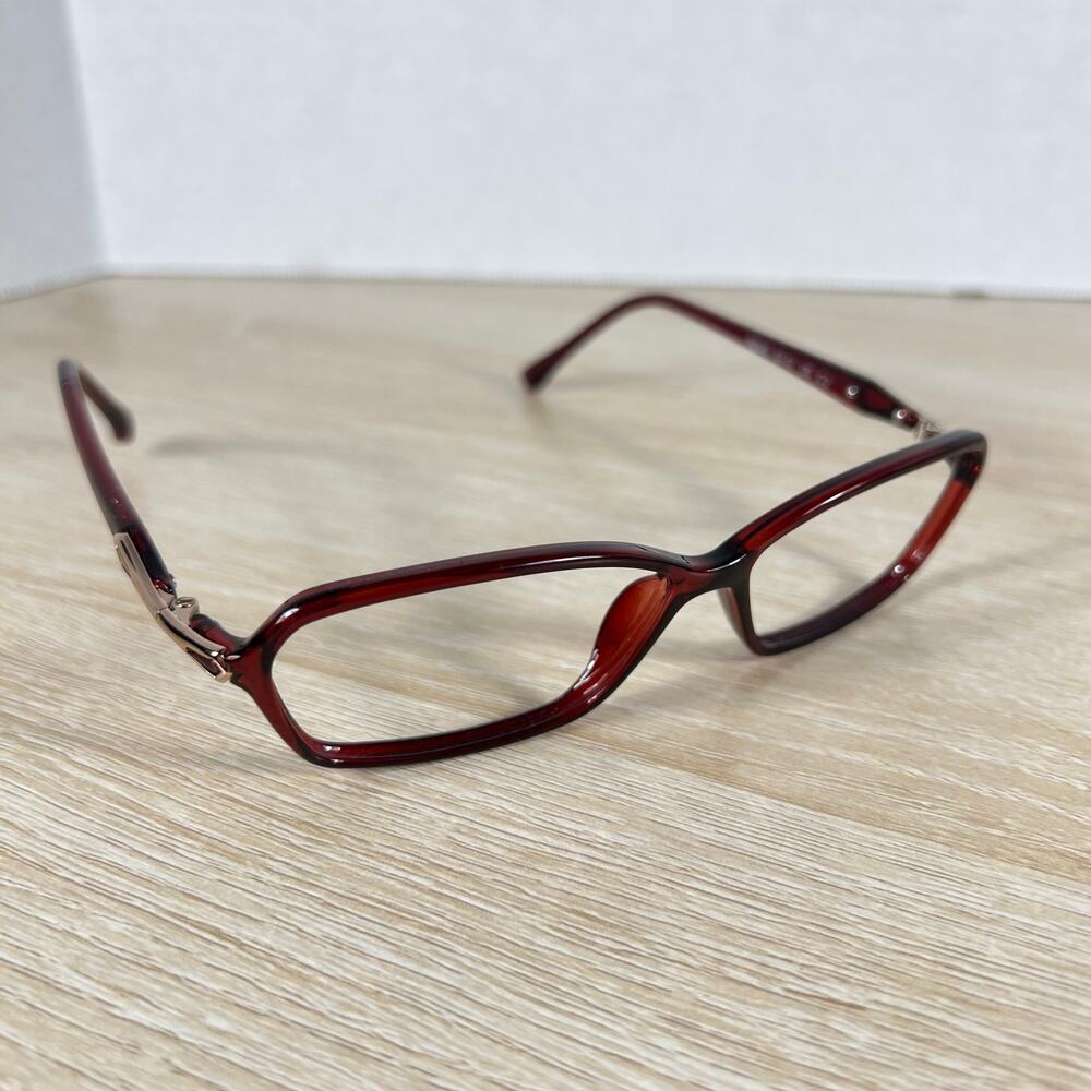 Renato Balestra RB543 Eyeglasses Red FRAMES ONLY 53-12-130 Italy